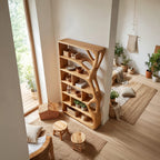 Geometric Contemporary Bookshelf