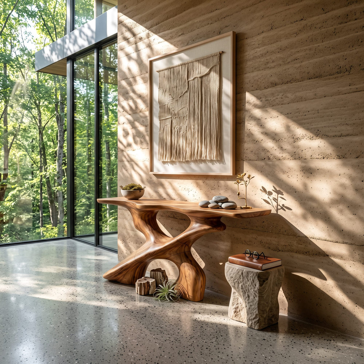 Solid Hallway Console Table