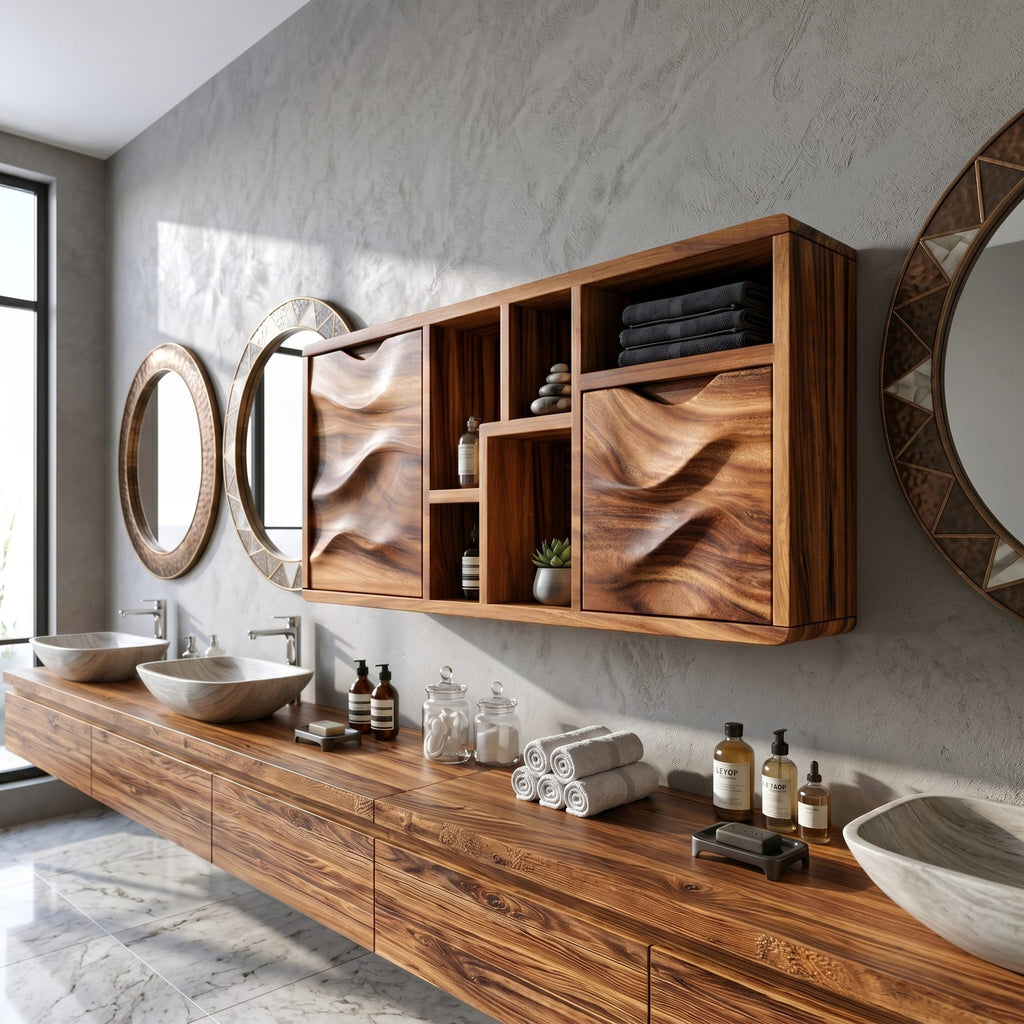 Wave Panel Vanity