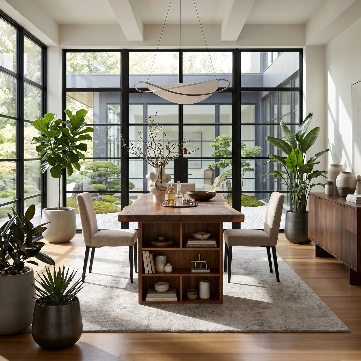 Live Edge View Dining Table