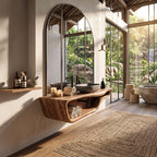 Handcrafted Live Edge Vanity, solid wood, built to order