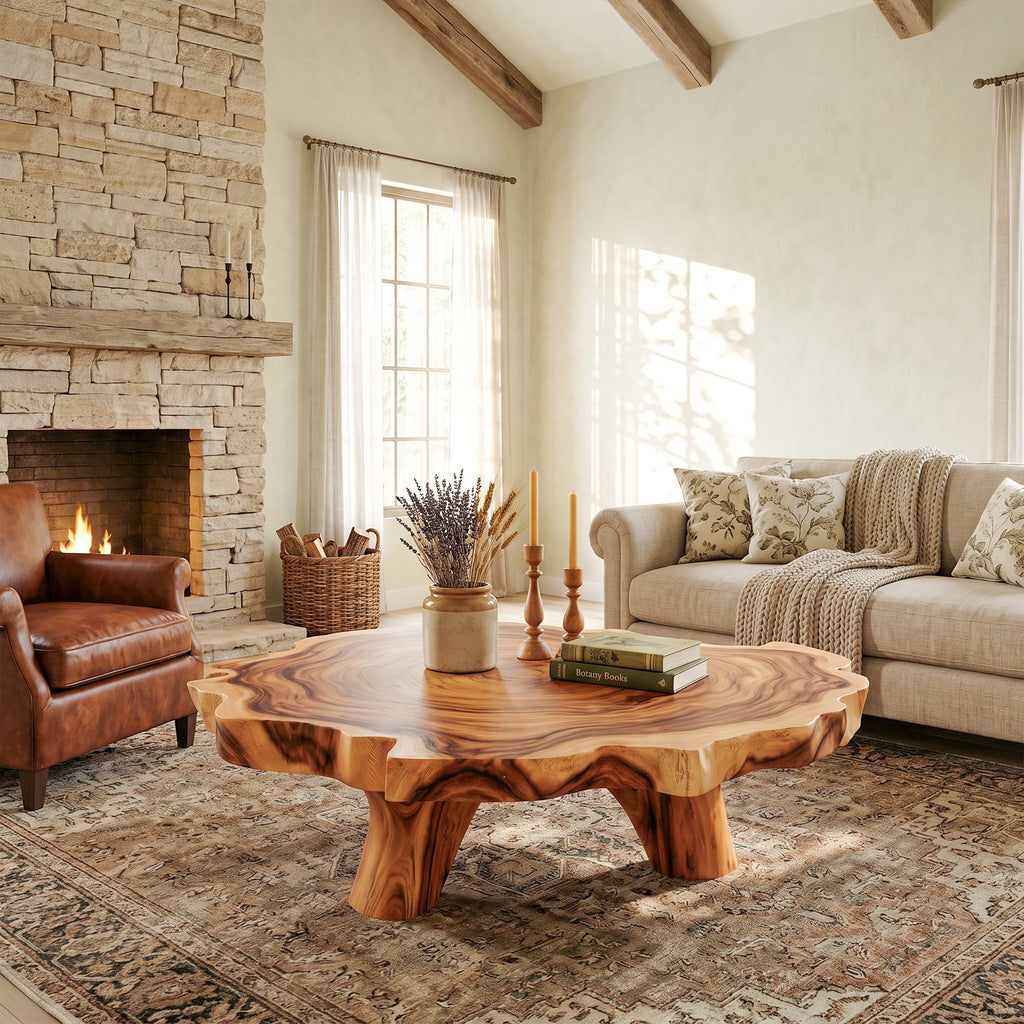 Handcrafted Coffee Table, solid wood, built to order