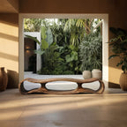 Sculptural Art-inspired Bench