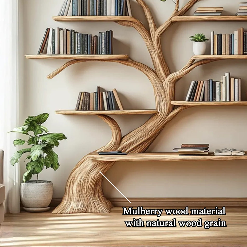 Driftwood Branch Shelf Floating Shelf Wall Mouted, solid wood, built to order