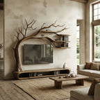 Sculptural Tree TV Cabinet