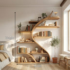 Curved Wall Bookshelf