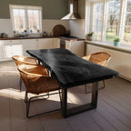 Live Edge Solid Dining Table