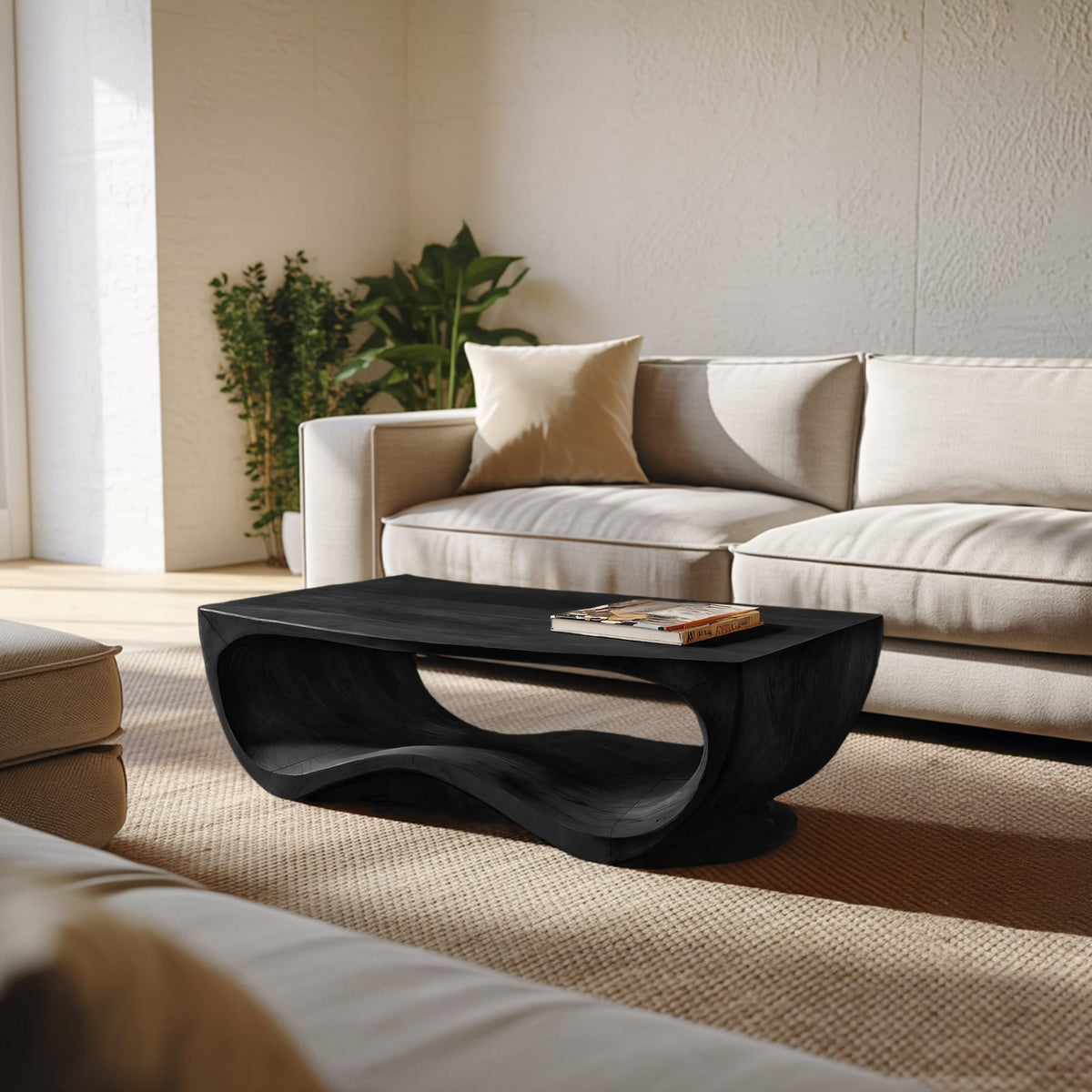 Curved Lounge Coffee Table