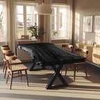 Minimal Metal Dining Table