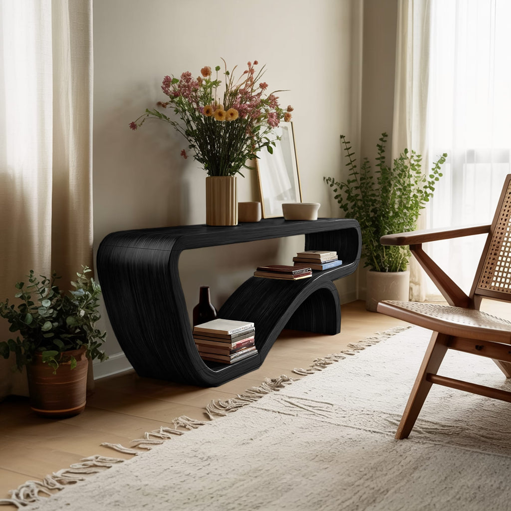 Organic Sofa Console Table
