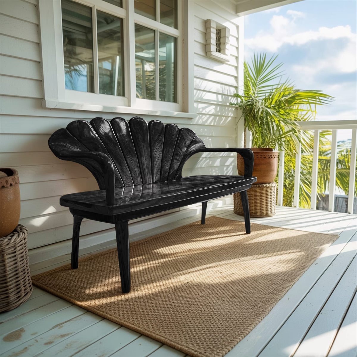 Solid Accent Bench