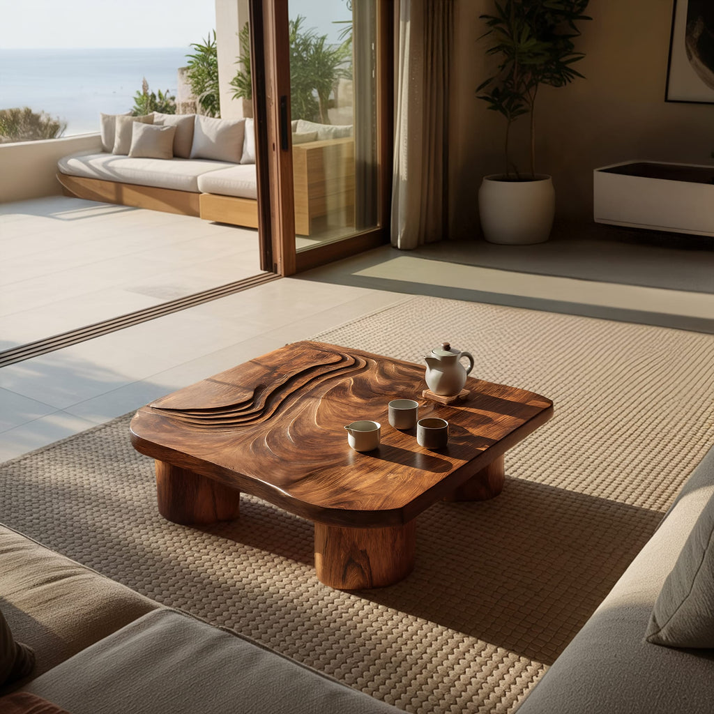 Abstract Accent Coffee Table
