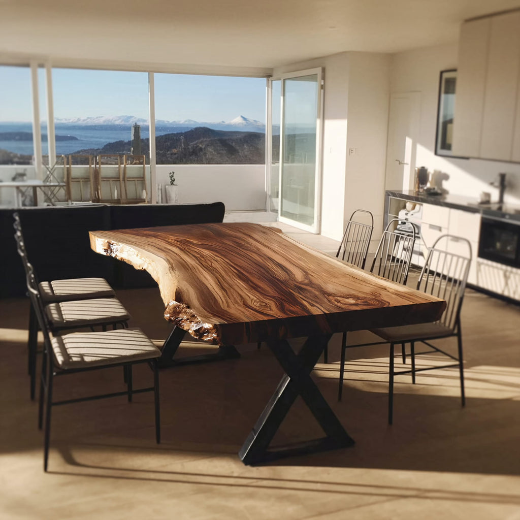 Minimal Metal Dining Table