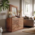 Carved Wave Sideboard