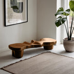 Sculptural Gallery Bench