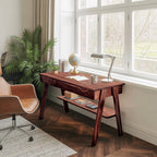 Mid Century Brown Desk