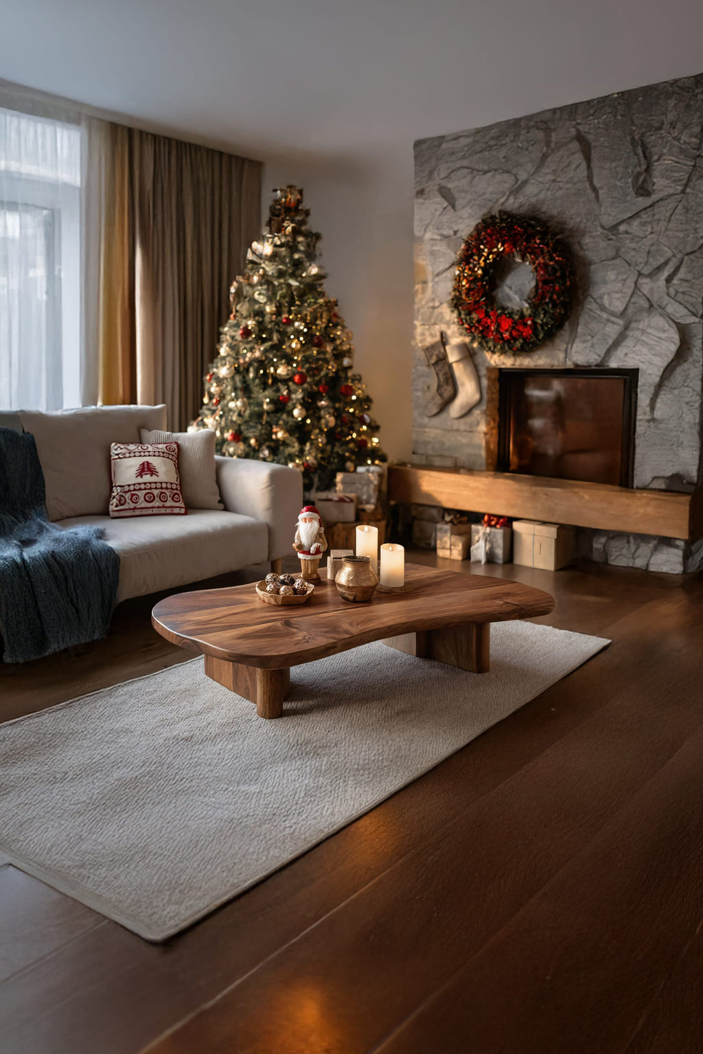 Low Cocktail Coffee Table