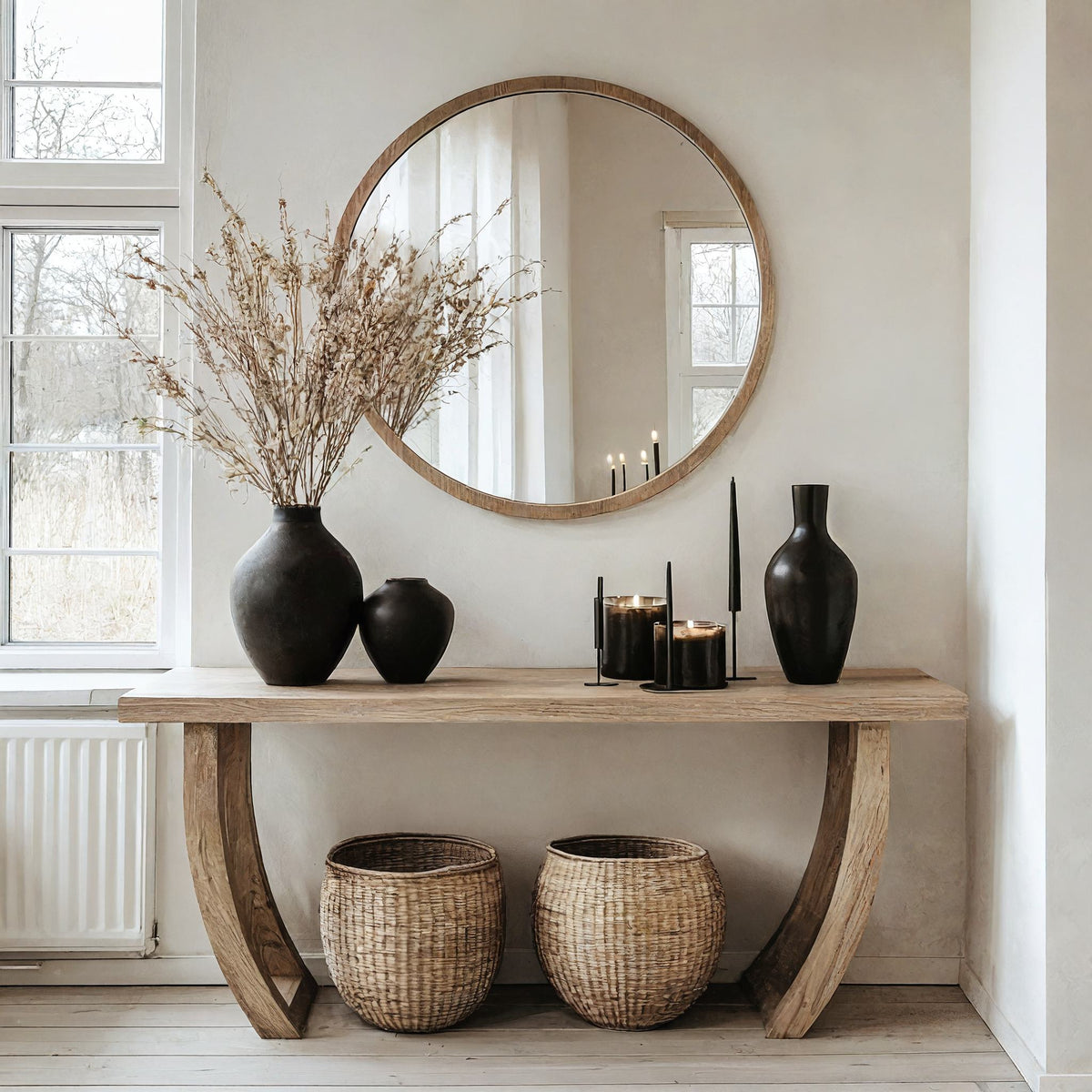 Woodworking Console Entryway Table Decor, solid wood, built to order