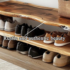 Farmhouse Entryway Bench Livingroom Furniture, solid wood, built to order