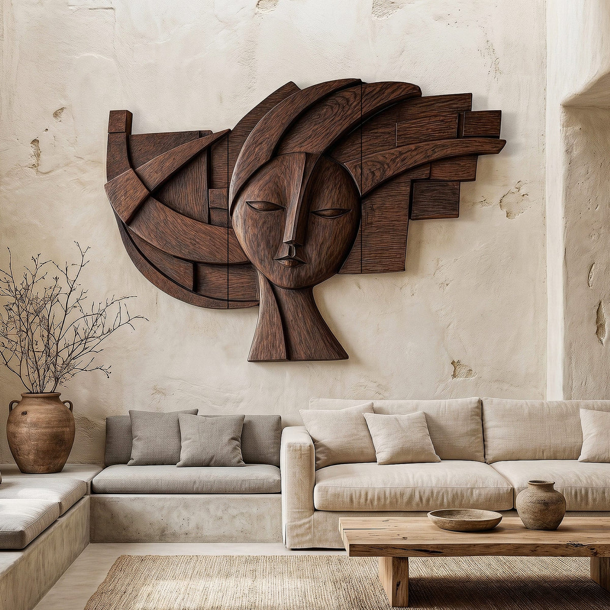 Abstract Tribal Wall Art