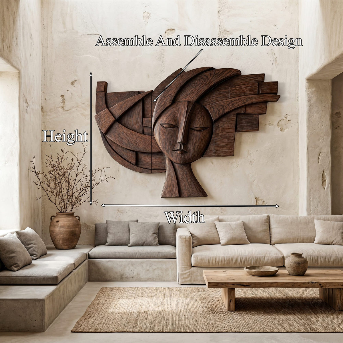Abstract Tribal Wall Art