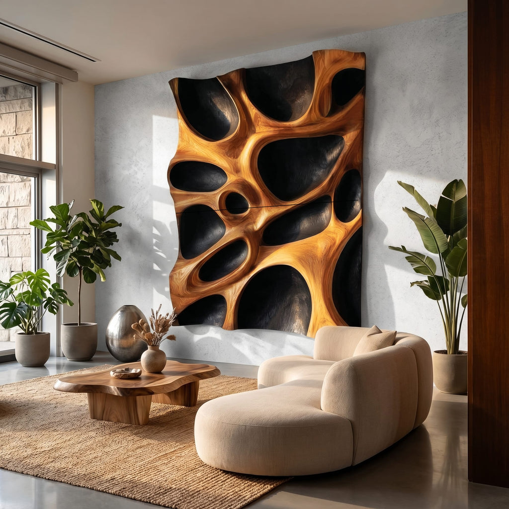 Organic Hollow Wall Art