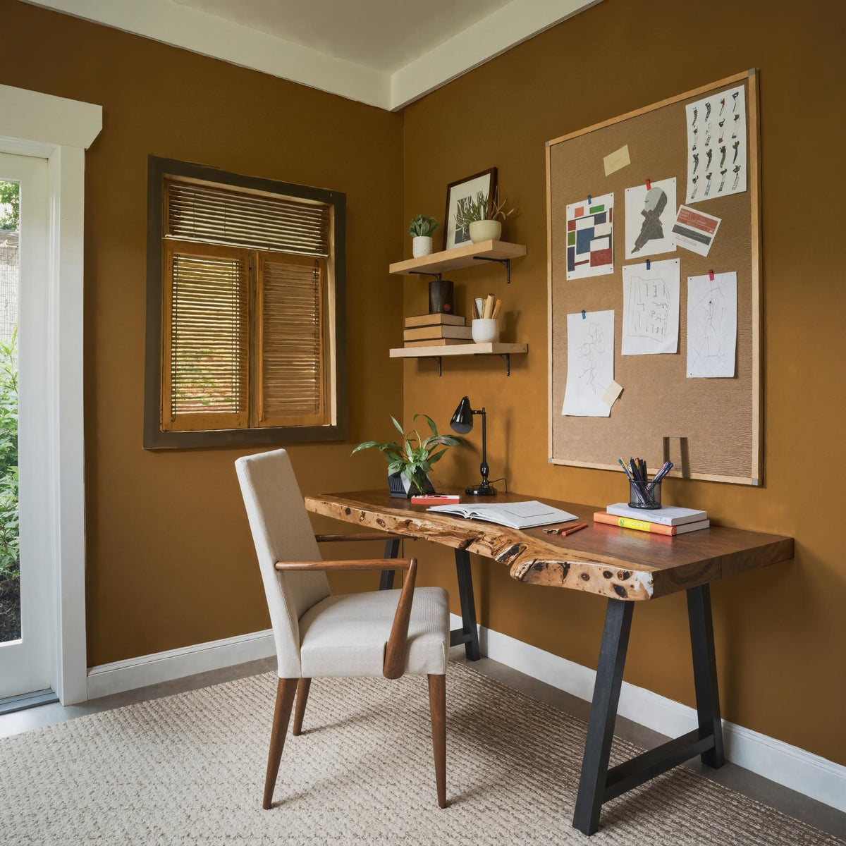 Handcrafted Desk, solid wood, built to order