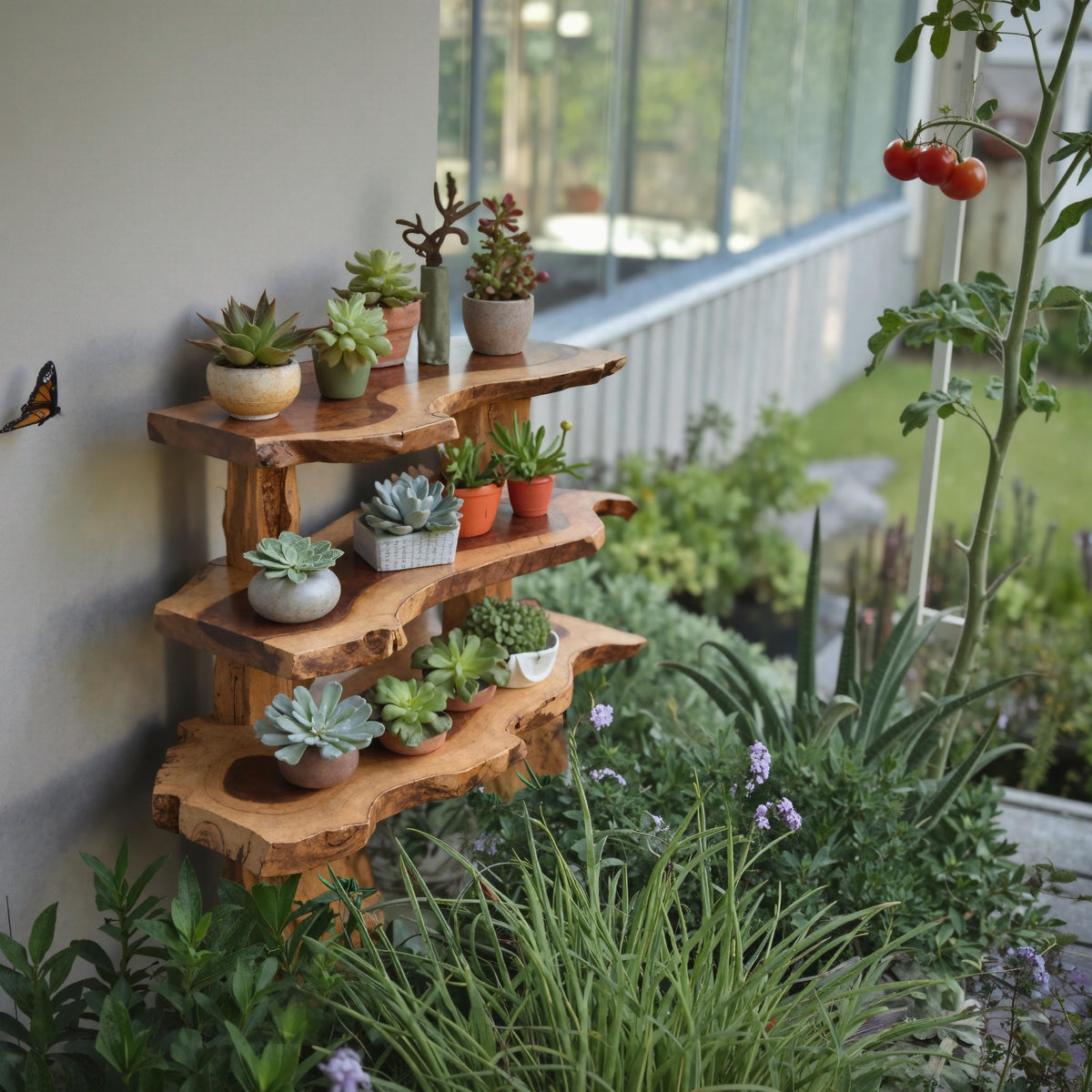 Garden Shelf Plant Stand
