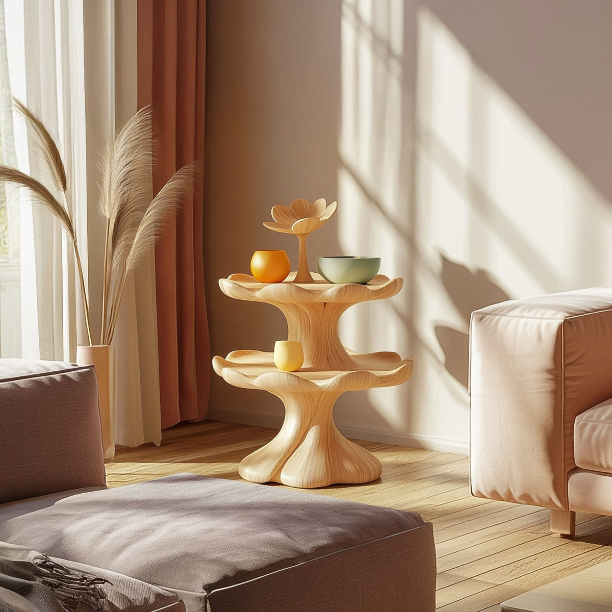 Decorative Mid Century Side Table