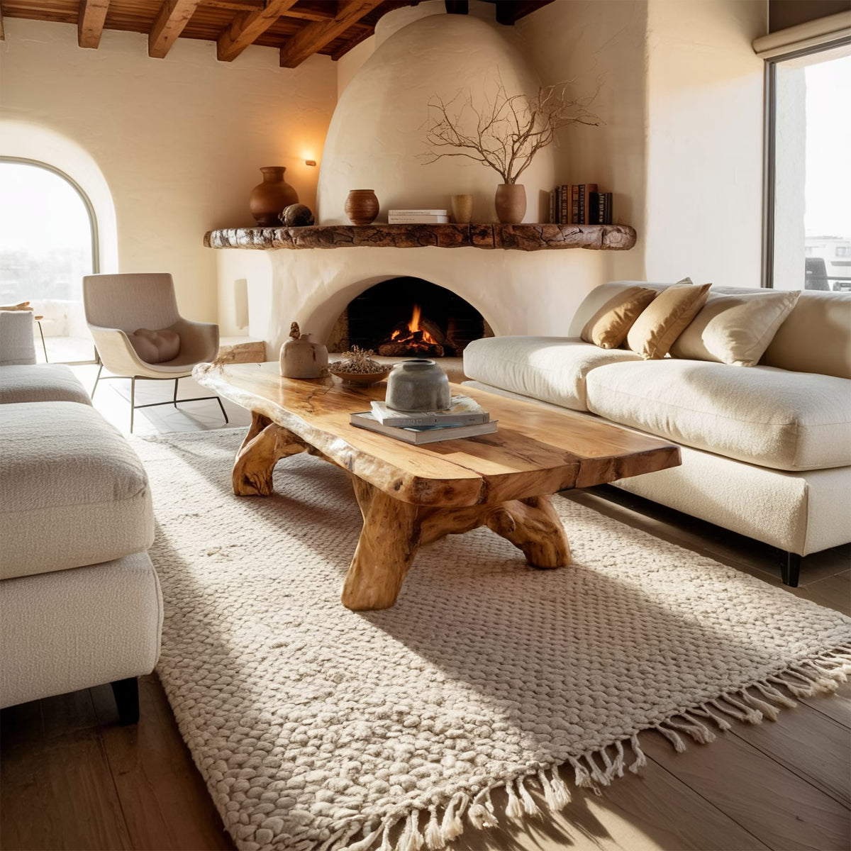 Organic Earthy Coffee Table