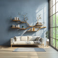 Floating Solid Cozy Bookshelf