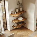 Sculptural L-shelf Floating Shelf