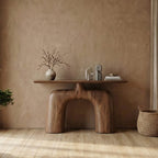 Organic Solid Sofa Console Table