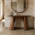 Organic Slim Console Table