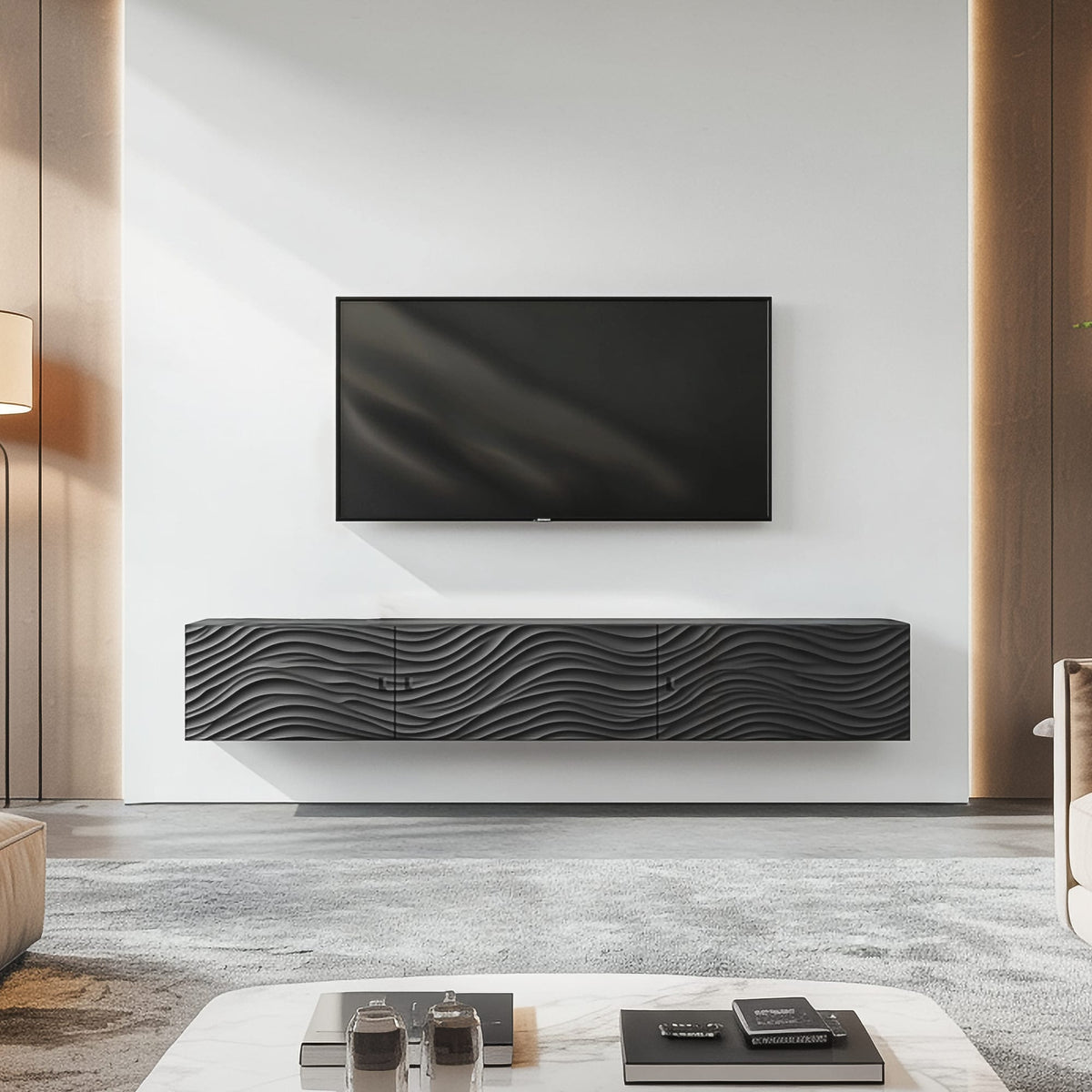 Floating Entertainment TV Cabinet