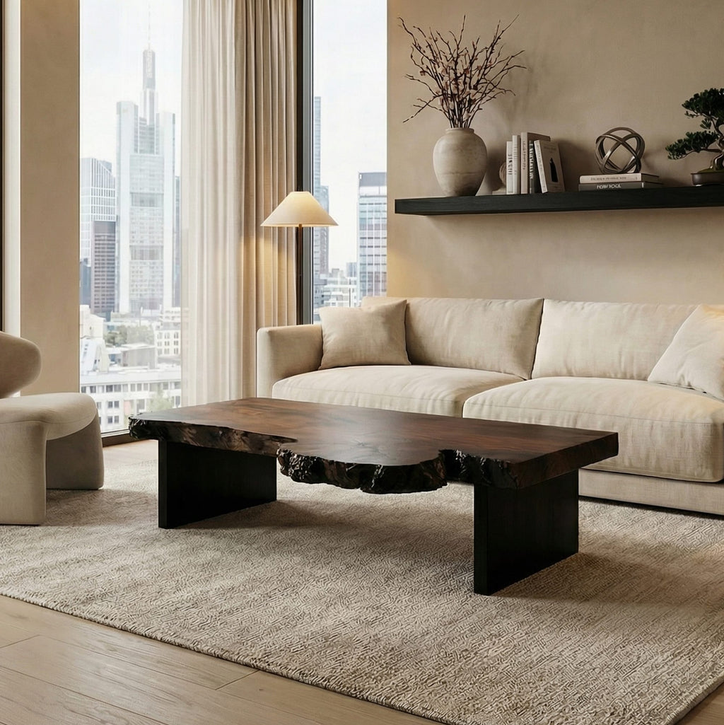 Modern Oval Coffee Table