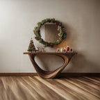 Live Edge Credenza Mid Century Console Table