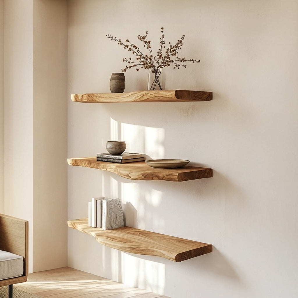 Sculptural Mount Floating Shelf