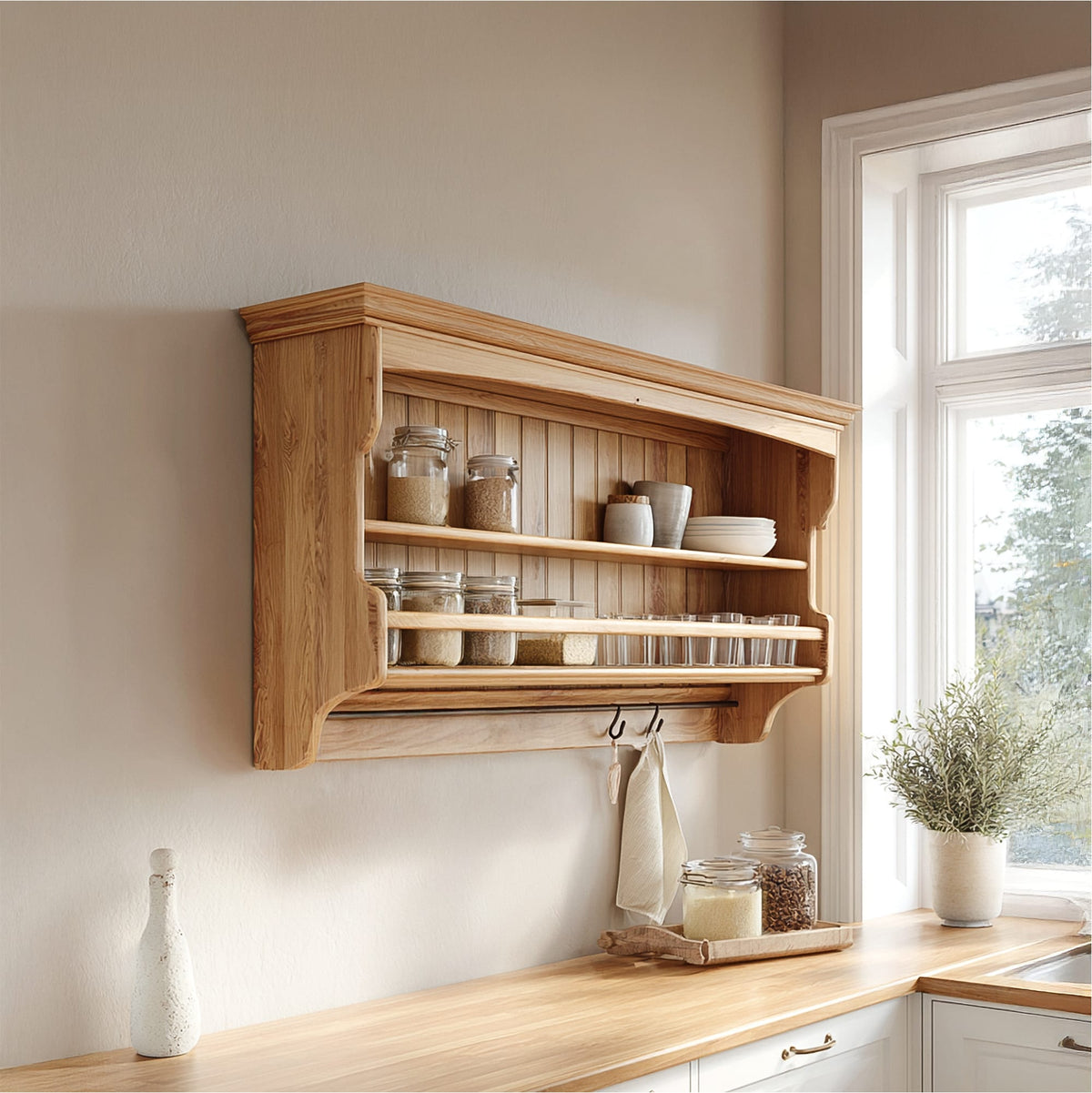 Storage Kitchen Wall Shelf