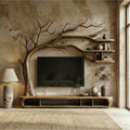 Sculptural Tree TV Cabinet