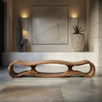 Sculptural Art-inspired Bench