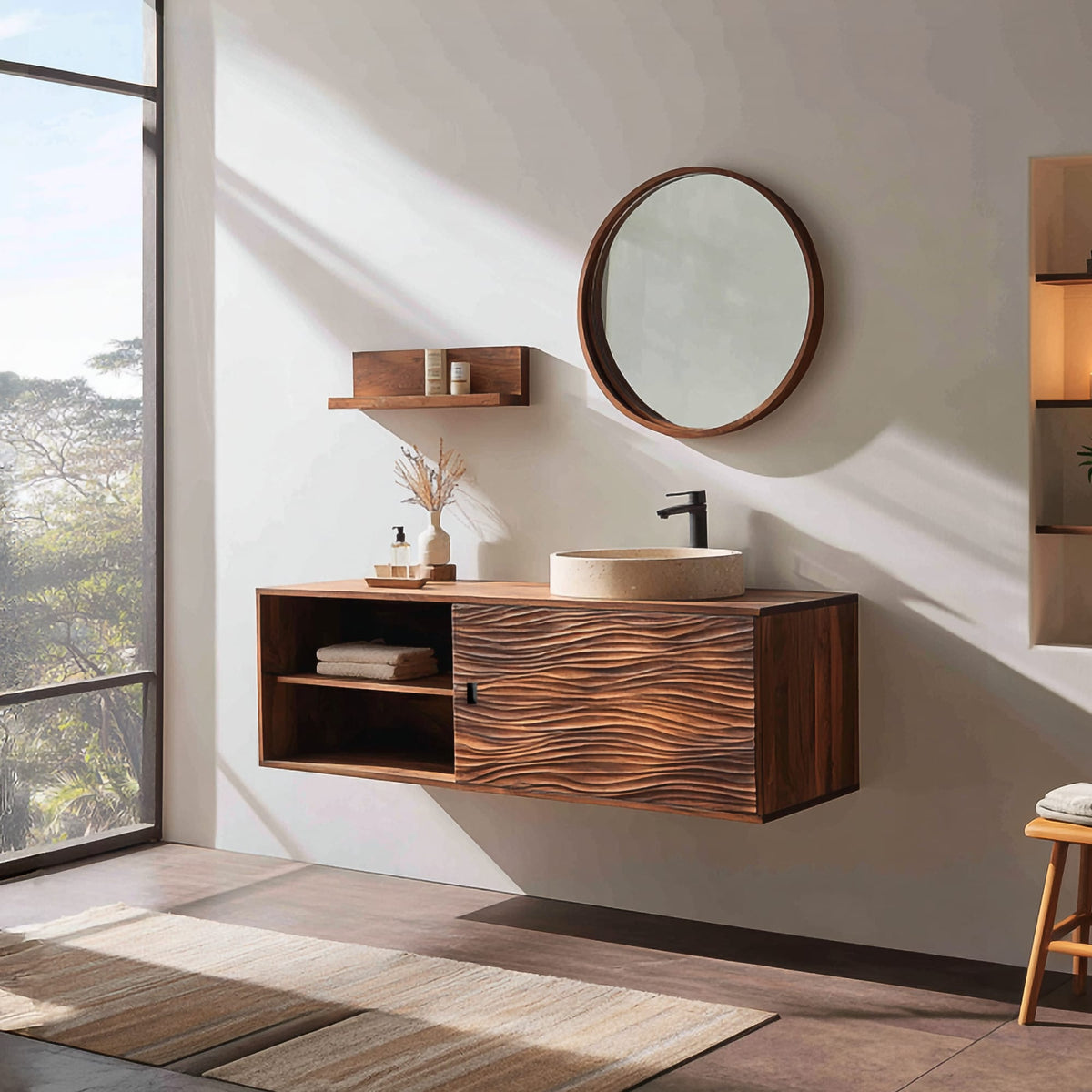 Floating Contemporary Vanity