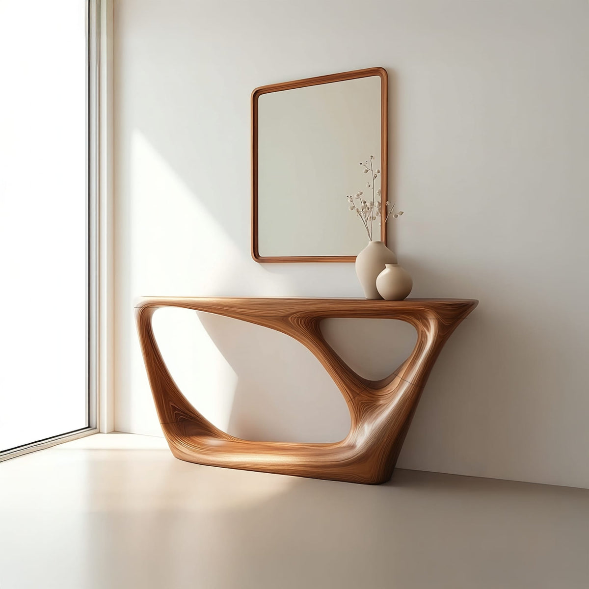 Mid Century Modern Accent Console Table
