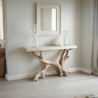 Rustic Console Table Living Room and Hallway, solid wood, built to order