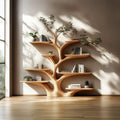 Floating Thoughtful Tree Bookshelf