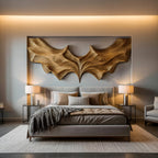 Abstract Hand-carved Wall Art