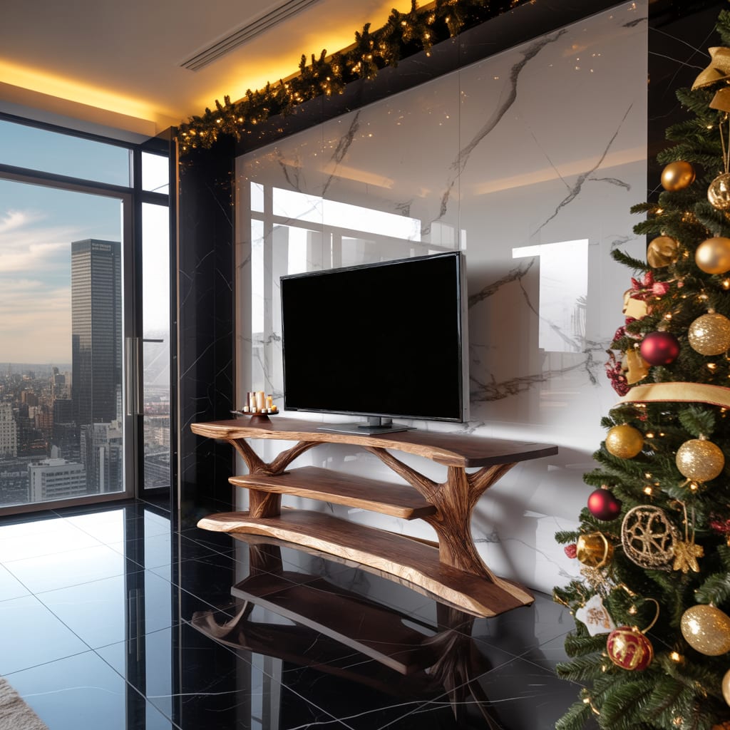 Modern Contemporary Entertainment TV Cabinet