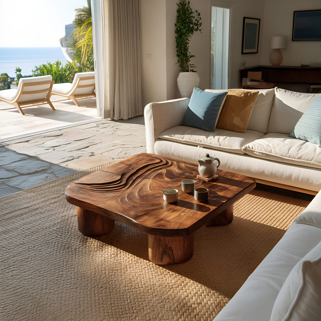 Abstract Accent Coffee Table