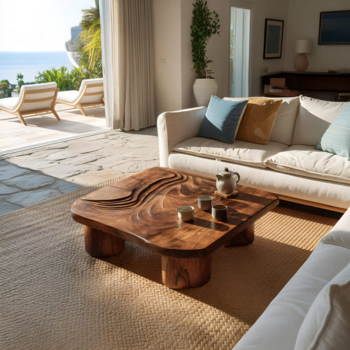 Abstract Accent Coffee Table