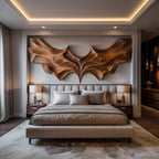 Abstract Hand-carved Wall Art
